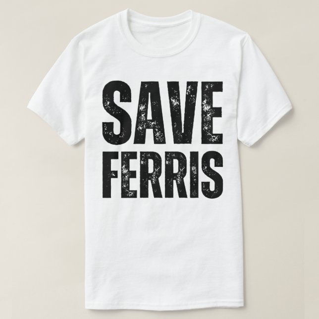 T-shirt enregistrer les ferries (Design devant)