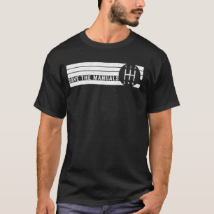 T-shirt Enregistrer Les Manuels 5 Vitesse Transmission man