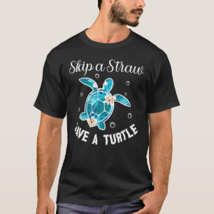 T-shirt Enregistrer les tortues Sea Retro Graphic Plus Tai