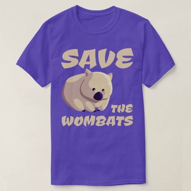 T-shirt Enregistrer Les Wombats (Design devant)