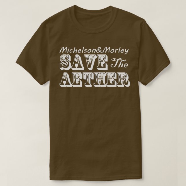 T-shirt Enregistrer l'éther (Design devant)