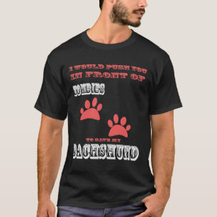 T-shirt Enregistrer mon Dachshund