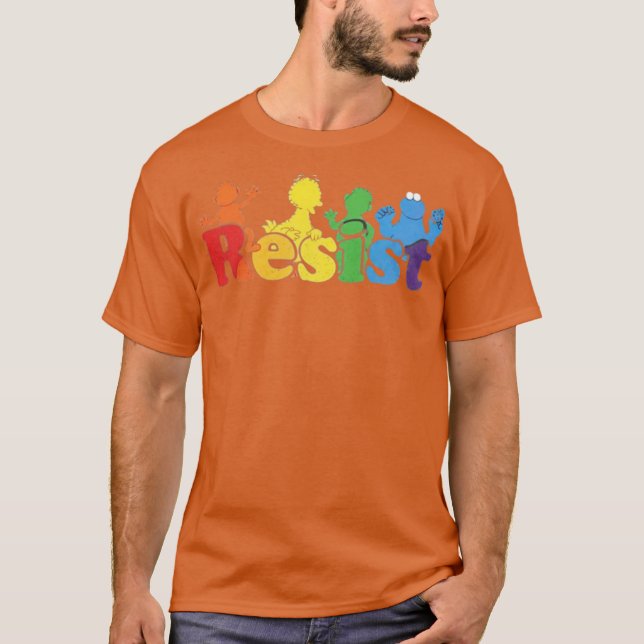 T-shirt Enregistrer PBS Resist 2 (Devant)
