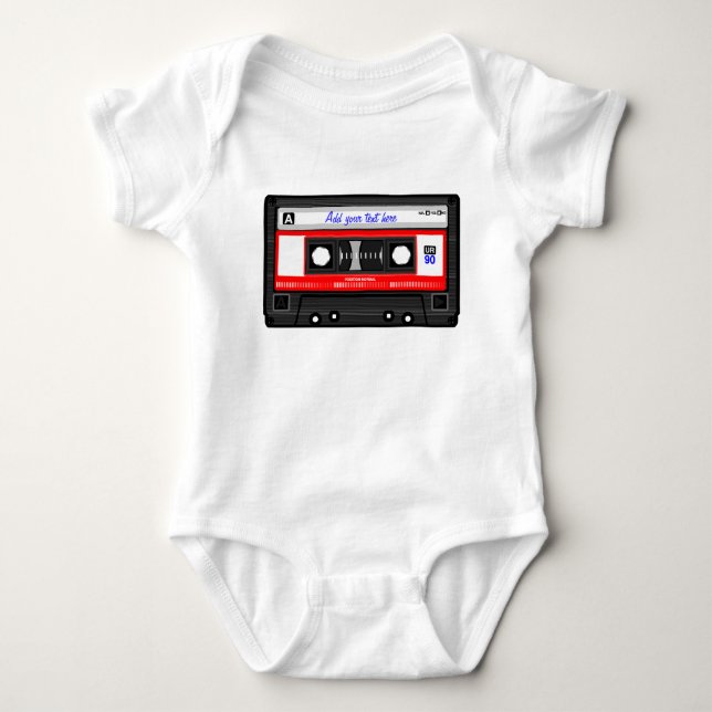 T-shirt Enregistreur à cassettes (Devant)