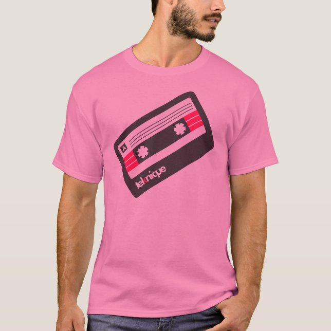 T-shirt Enregistreur à cassettes (Devant)