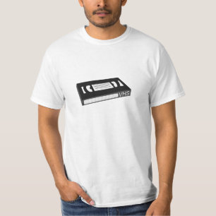 T-shirt Enregistreur à cassettes de VHS