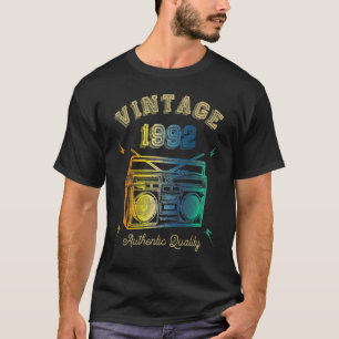 T-shirt Enregistreur Casette Bande Authentique Qualité 30e