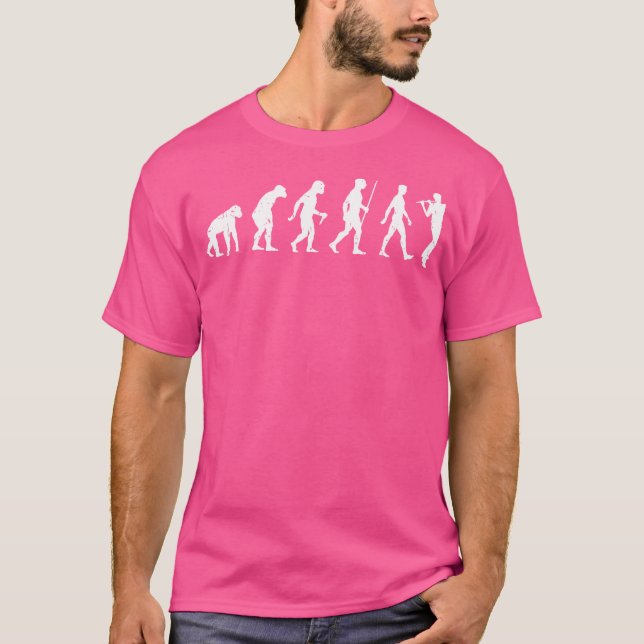 T-shirt Enregistreur de lecteur de flux d'évolution Clarin (Devant)