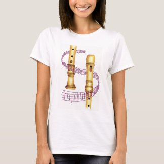 T-shirt Enregistreur et musique
