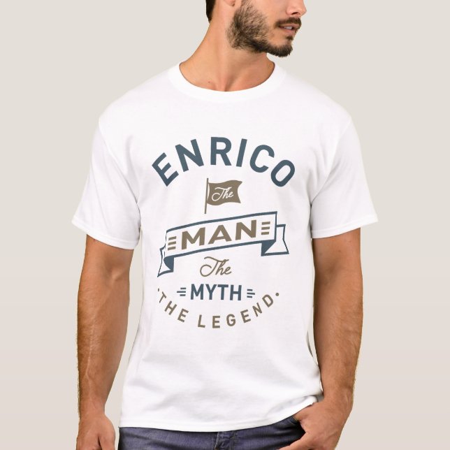T-shirt Enrico L'Homme (Devant)