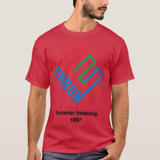 T-shirt Enron Stage d'été 1997