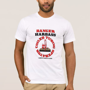 T-shirt enroulé de tuyauterie, gisement de