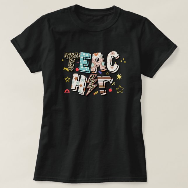 T-shirt enseignant (Design devant)