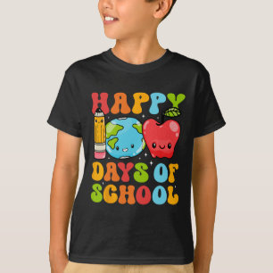 T-shirt Enseignant 100 Jours D'Enfants Scolaires Adulte He