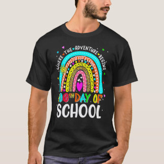 T-shirt Enseignant 100e jour d'école - 100 jours plus inte