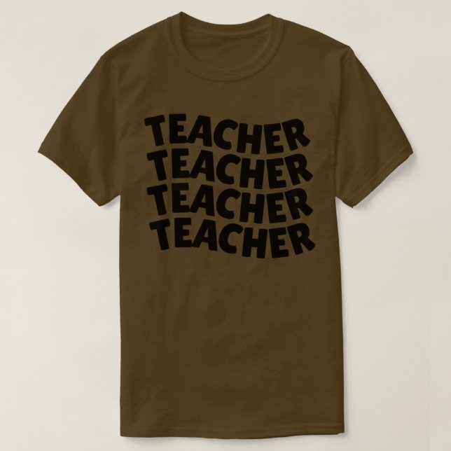 T-shirt Enseignant 2 (Design devant)