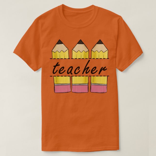 T-shirt enseignant 4 (Design devant)