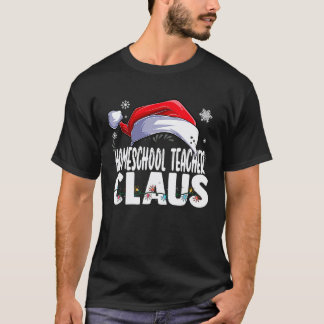 T-shirt Enseignant à domicile Père Noël Noël Assorti