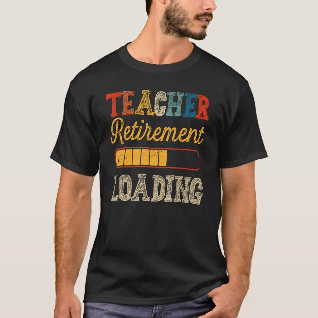 T-shirt Enseignant à la retraite non mon problème Retraite (Devant)