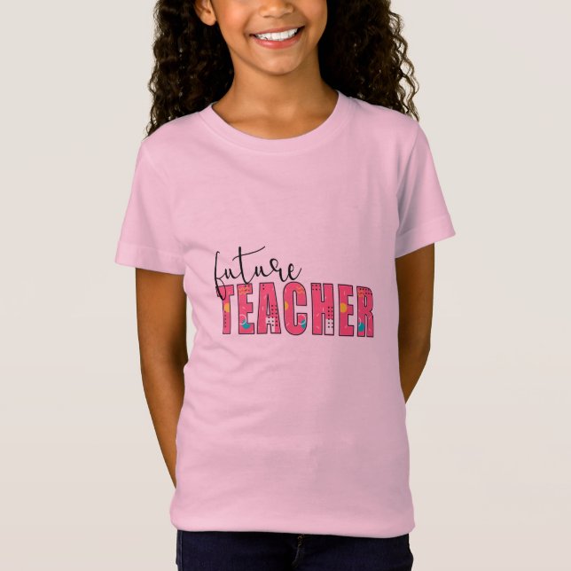 T-Shirt Enseignant Art futur Enseignant (Devant)