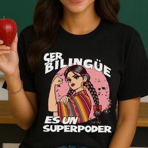 T-shirt Enseignant bilingue espagnol ESL Maestra Bilingüe