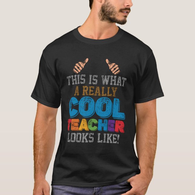 T-shirt Enseignant cool Enseignement Sayers Étudiants Éduc (Devant)
