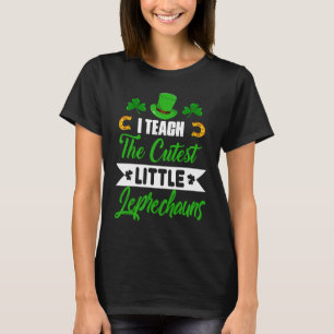 T-shirt Enseignant Cutest Little Leprechauns 1ère année St