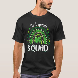T-shirt Enseignant D’Escadron De 3E Classe Rainbow St Patr