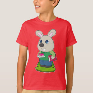 T-shirt Enseignant d'anniversaire de lapin