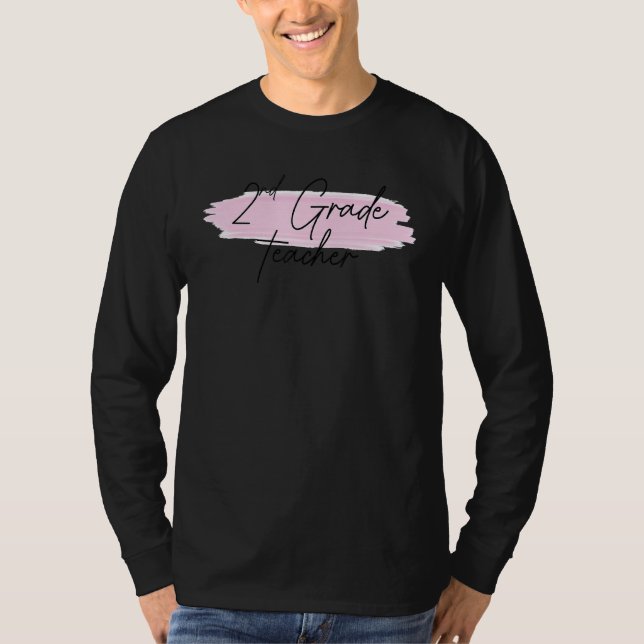 T-shirt Enseignant de 2e année au sein de l'équipage de la (Devant)