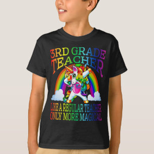 T-shirt Enseignant de 3e année comme un enseignant régulie