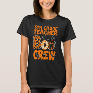 T-shirt Enseignant de 6e année Costume d'Halloween avec C