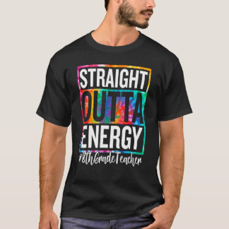 T-shirt Enseignant de 8e année, droit devant l'Energie Ens