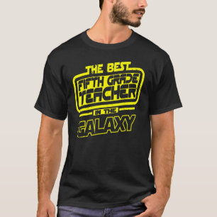 T-shirt Enseignant De Cinquième Année Le Meilleur Dans La