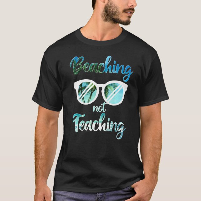 T-shirt Enseignant de congé d'été (Devant)