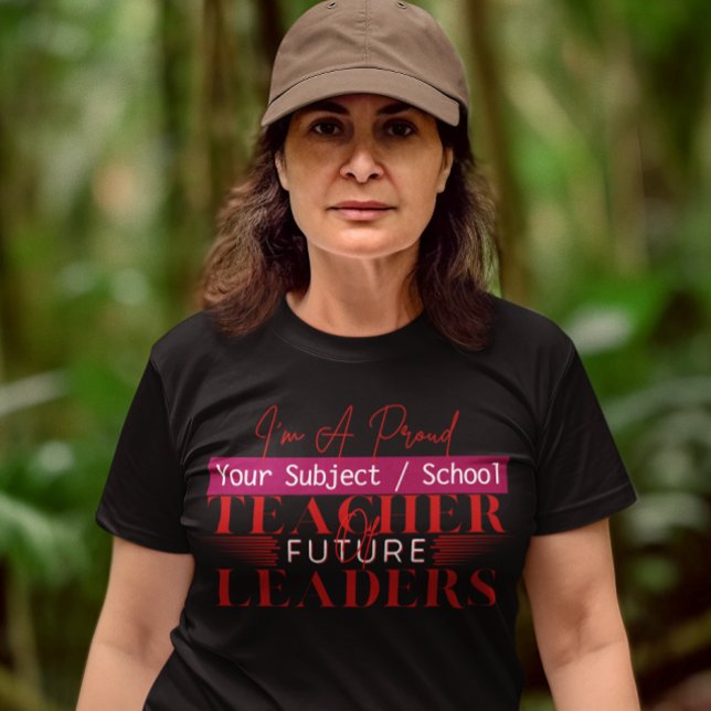 T-shirt Enseignant de futurs leaders : Éducation spéciale (Créateur téléchargé)