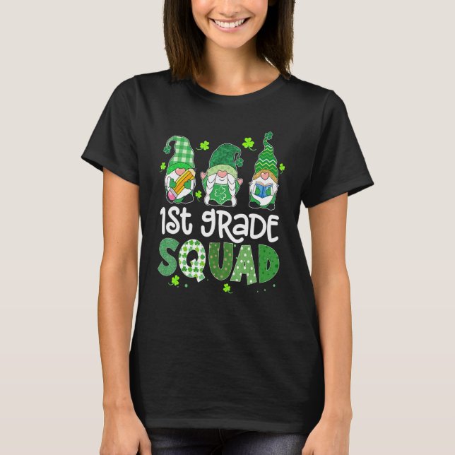 T-shirt Enseignant de Jour de la Saint Patrick Bo (Devant)