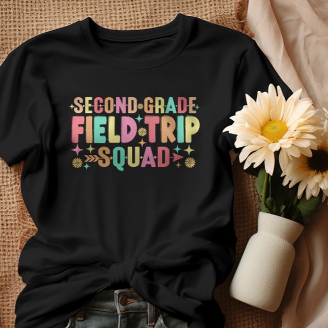 T-shirt Enseignant de jumelage de l'équipe de voyage de 2e (Créateur téléchargé)