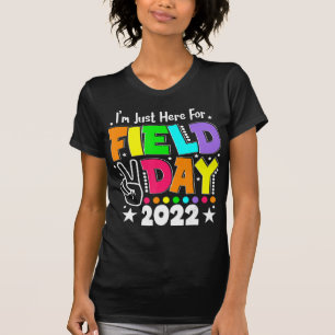 T-shirt Enseignant de la journée de l'école Je suis juste
