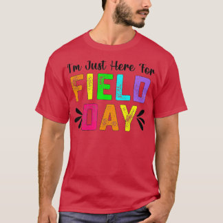 T-shirt Enseignant de la journée de l'école Je suis juste