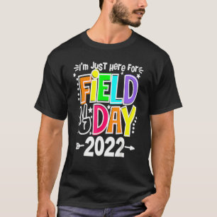 T-shirt Enseignant de la journée de l'école Je suis juste 
