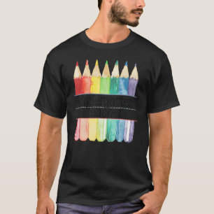 T-shirt Enseignant De La Maternelle Retour À L'École Cute 