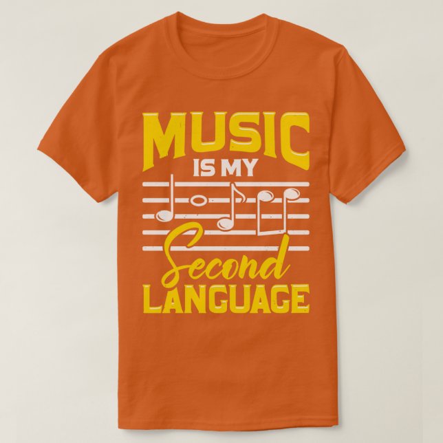 T-shirt Enseignant de l'école de musique (Design devant)