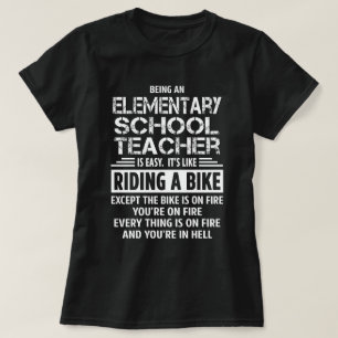 T-shirt Enseignant de l'école primaire