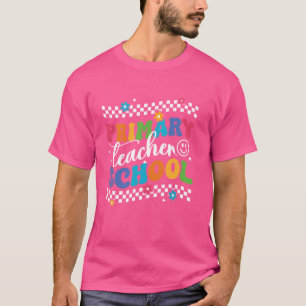 T-shirt Enseignant De L'École Primaire Super Drôle Premier