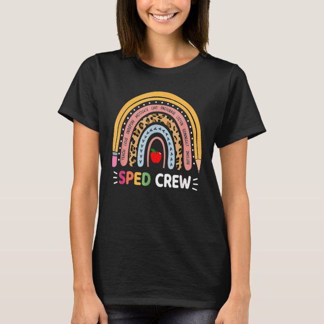 T-shirt Enseignant de l'éducation spéciale Equipe de vites (Devant)