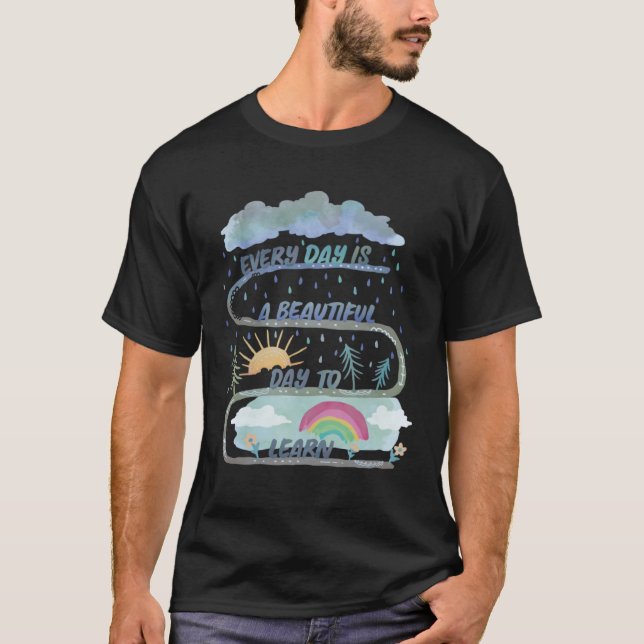 T-shirt Enseignant de l'enseignement spécial de l'argent C (Devant)