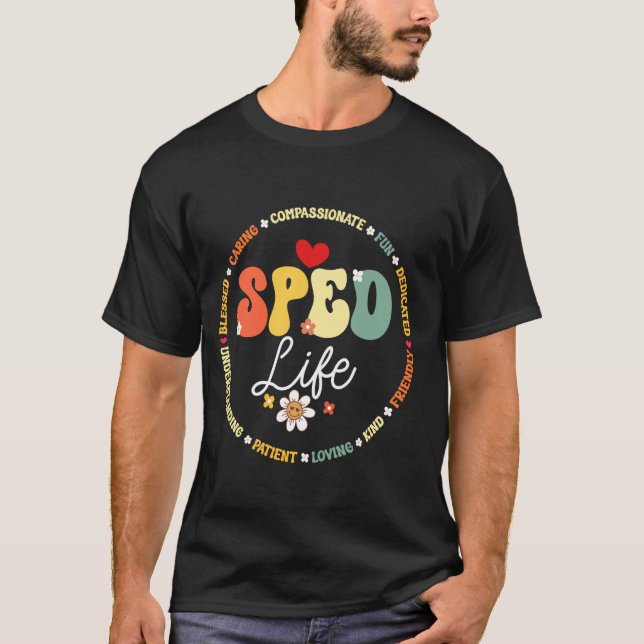 T-shirt Enseignant de l'enseignement spécial Inspiration V (Devant)