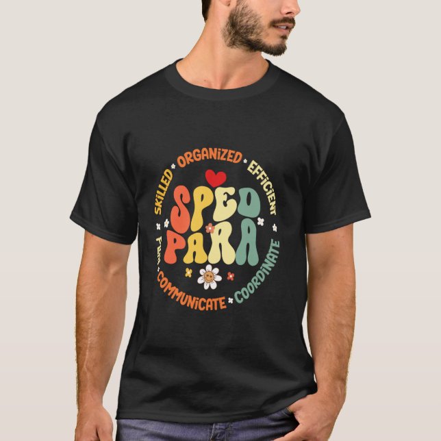 T-shirt Enseignant de l'enseignement spécial Inspirational (Devant)