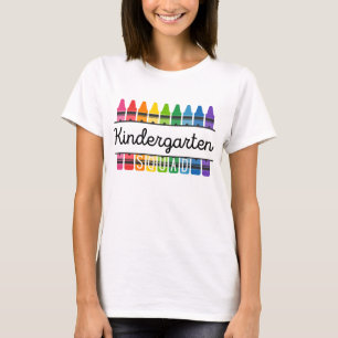 T-shirt enseignant de l'équipe de maternelle